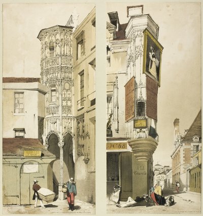 Hotel de la Tremouille, Paříž od Thomas Shotter Boys