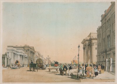 Hyde Park Corner, Londýn od Thomas Shotter Boys