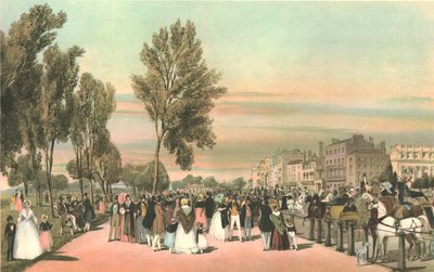 Hyde Park poblíž Grosvenor Gate. od Thomas Shotter Boys