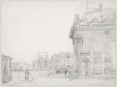 Île de la Cité od Institutu, Paříž od Thomas Shotter Boys