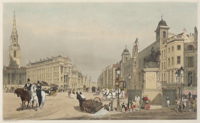 London As It Is: Vchod do Strand, z Charing Cross od Thomas Shotter Boys