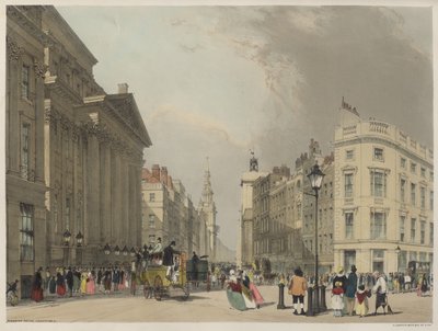Londýn, jak to je: Mansion House, Cheapside od Thomas Shotter Boys