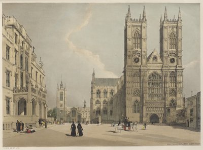 Londýn tak, jak je: Westminsterské opatství od Thomas Shotter Boys