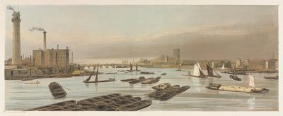London As It Is: Westminster, z Waterloo Bridge, 1842. od Thomas Shotter Boys