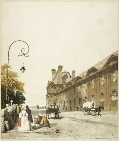 Pavilon Flora, Tuileries od Thomas Shotter Boys