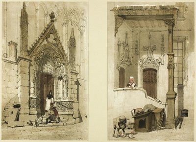Red Door, Notre Dame, Paříž od Thomas Shotter Boys
