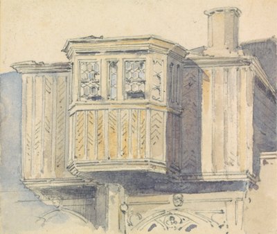 Pokoj královny Anny Boleynové, hrad Windsor od Thomas Shotter Boys