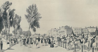 Společnost v Hyde Parku, 1842, 1920 od Thomas Shotter Boys