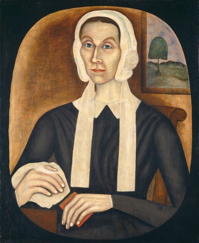 Portrét ženy, c. 1845 (olej na plátně) od Thomas Skynner