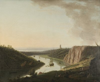 Pohled z Durdham Down (olej na plátně) od Thomas Smith of Derby