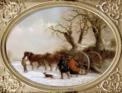 Zima (olej na plátně) od Thomas Smythe