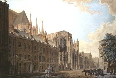 Old Palace Yard, Westminster od Thomas Snr. Malton