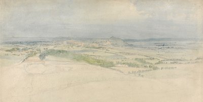 Pohled do dálky na Edinburgh od Thomas Stothard