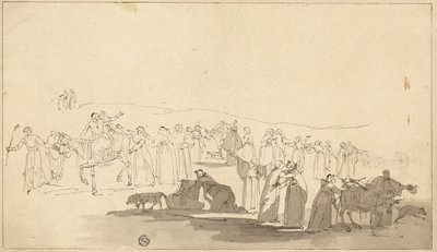 Canterbury Pilgrims od Thomas Stothard