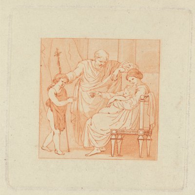 [Jedno z] Dvě alba, obsahující celkem 213 kreseb Stotharda pro knižní ilustrace od Thomas Stothard