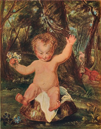 Puk, z akvarelové kresby Stoddarta, podle Reynoldse, 1789, 1903 od Thomas Stothard