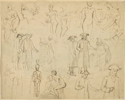 Roger de Coverley a Cikáni [verso] od Thomas Stothard