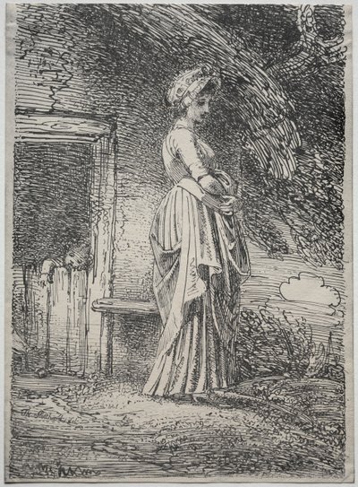 Vzorky polyautografie: Ztracené jablko od Thomas Stothard