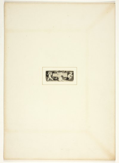 Studie pro desku z The Triumphs of Temper, v 1796 Royal Engagements Pocket Book od Thomas Stothard