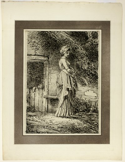 Ztracené jablko, z prvního čísla Vzorků polyautografie od Thomas Stothard