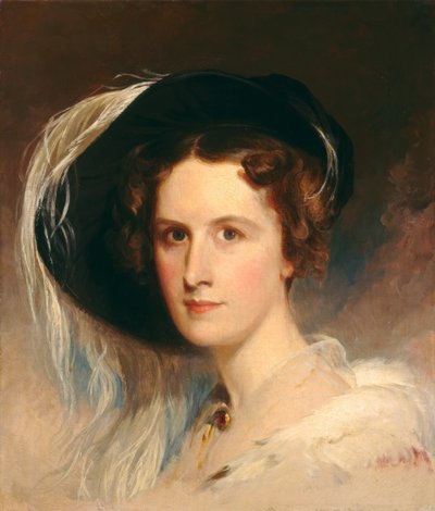 Ann Biddle Hopkinson (paní Francis Hopkinson) od Thomas Sully