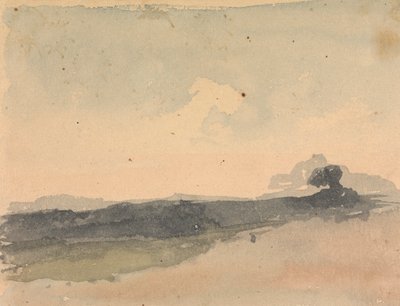 Kopcovitá krajina od Thomas Sully