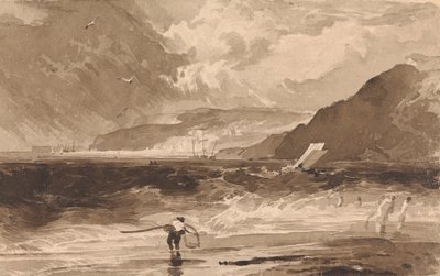 Lyme Regis, Dorsetshire, bouře od Thomas Sully