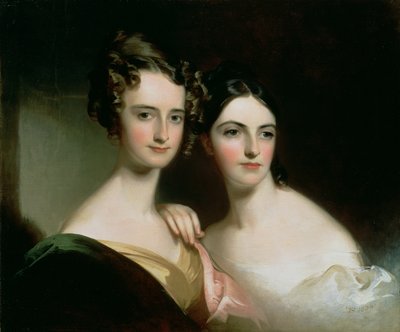 Portrét Ellen a Mary McIlvaineových od Thomas Sully