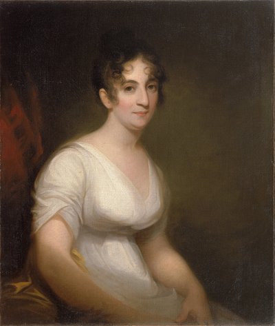 ""Sally Etting"" Mladá žena v římské módní malbě Thomas Sully od Thomas Sully