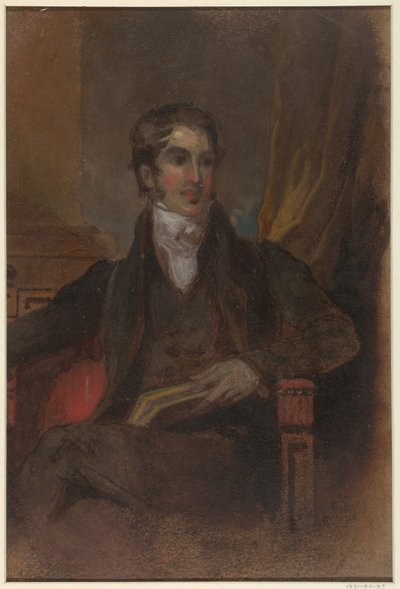 Studie na "Portrét Jamese Cornella Biddle", Museum of Fine Arts, Houston, TX od Thomas Sully