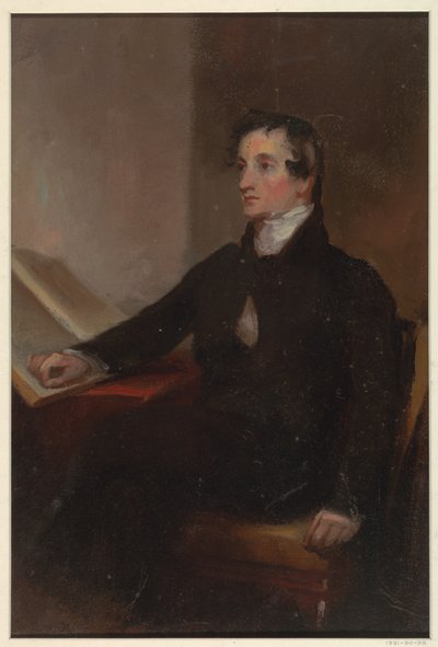Studium pro "The Reverend Thomas Stockton", San Francisco Museum of Fine Arts, San Francisco, CA od Thomas Sully