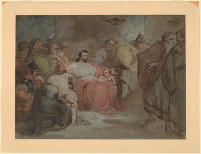 Trpět Malé děti od Thomas Sully