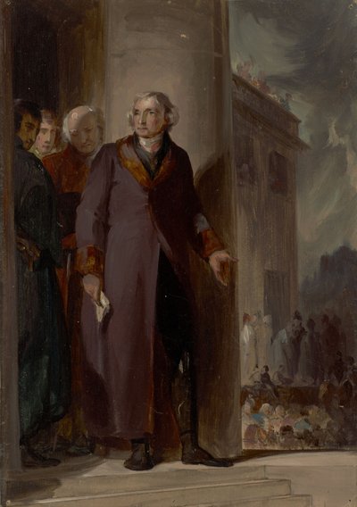 Thomas Jefferson (1743-1826), LL.D. 1786 od Thomas Sully