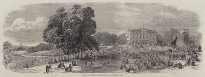 Slavnost v Norton Hall, sídlo C Cammella, Esquire od Thomas Sulman