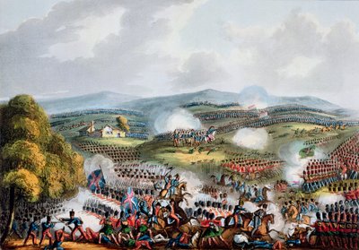 „Bitva u Quatre Bras, 16. června 1815“. od Thomas Sutherland