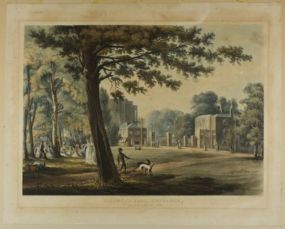 Vstup do Richmond Parku od Thomas Sutherland