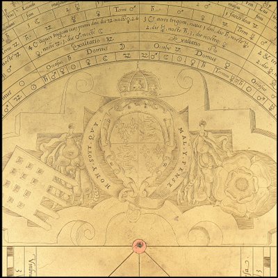 Astroláb: detail averzu, asi 1552 (bronz) od Thomas & Sutton Henry (c.1624 65) Gemini