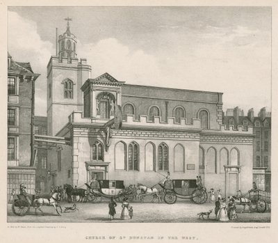 Kostel svatého Dunstana na západě od Thomas Talbot Bury