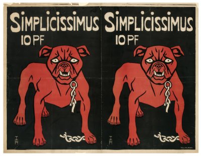 JEDNODUCHÉ 10 PF od Thomas Theodor Heine
