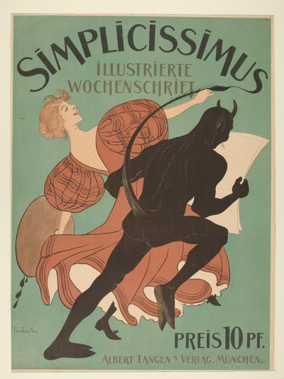 Simplicissimus, Ilustrovaný týdeník od Thomas Theodor Heine