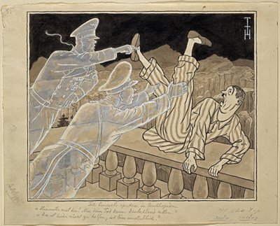 Mrtví generálové straší Berchtesgaden od Thomas Theodor Heine