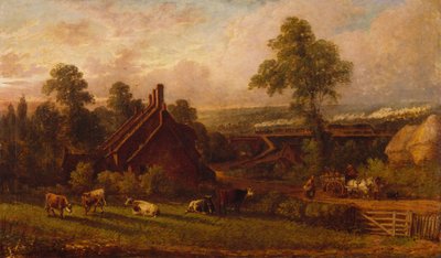 Železniční trať v Northfield, 1871. od Thomas Thomas