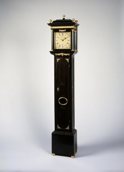 Charles II Římské odrážející měsíční dlouhé hodiny od Thomas Tompion