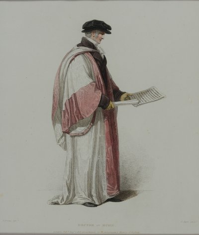 Doctor of Music, ryl J. Agar, publikováno v R. Ackermann
