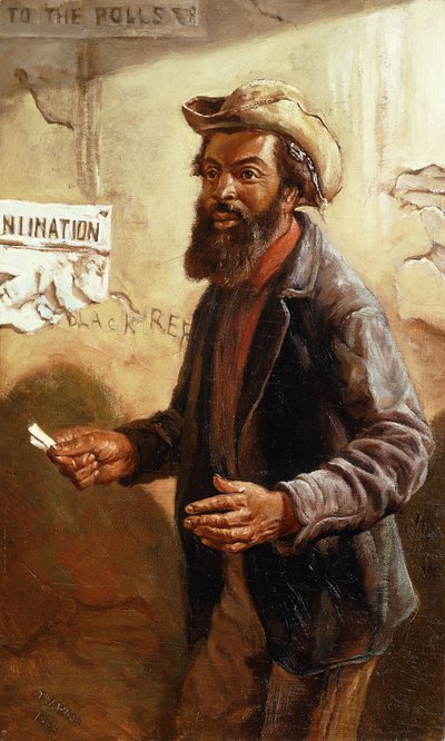 Jeho první hlas, 1868, 1868 od Thomas Waterman Wood