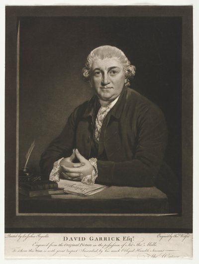 David Garrick, 1779. od Thomas Watson