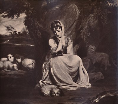 Frances Anne Crewe, Lady Crewe, jako St Genevieve, c1773 1894 od Thomas Watson
