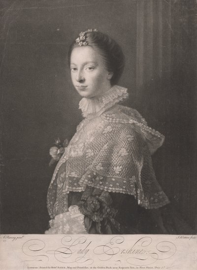 Janet, lady Erskineová od Thomas Watson