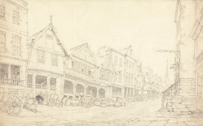 Watergate Street, Chester od Thomas Webster