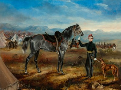 Charley, kůň kapitána TW Goodricha, střelců na mysu od Thomas White Goodrich
